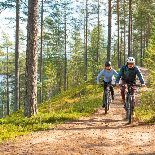 Syötteen kierros on upea maastopyöräilyreitti