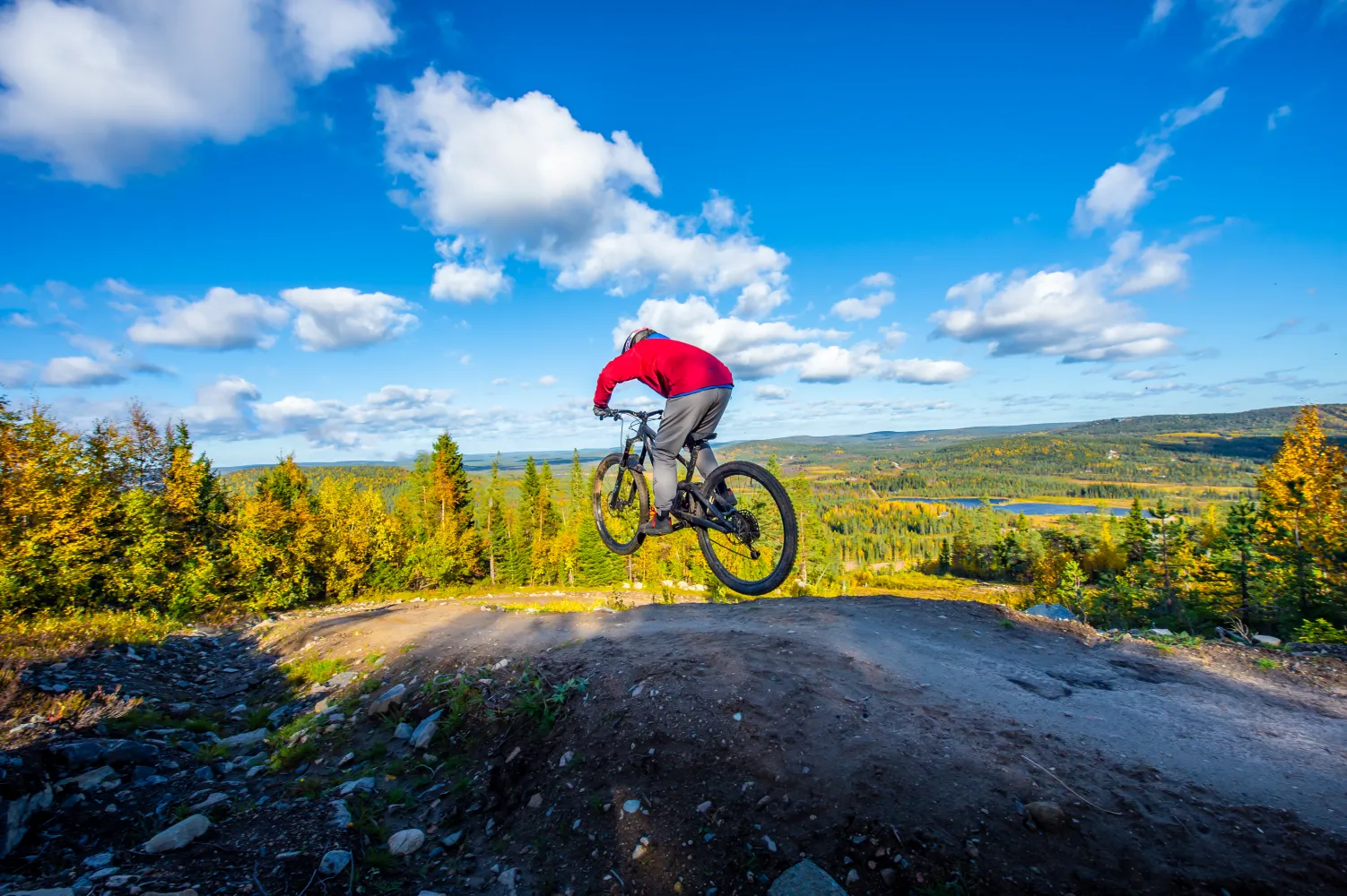 Bike Park ruskahyppy