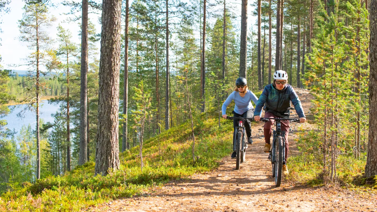 Syötteen kierros on upea maastopyöräilyreitti